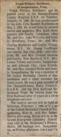 Matthews, Frank Whitney